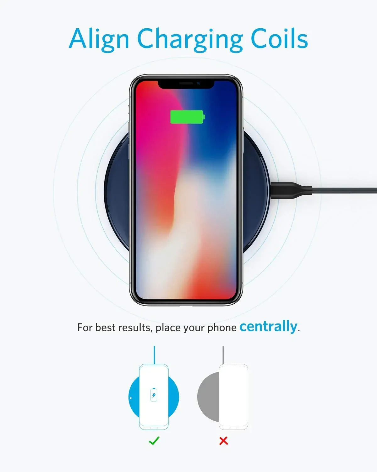 Anker 313 Wireless Charger (Pad) - Trustymall