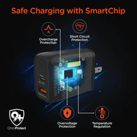 HyperGear SpeedBoost 25W USB-C PD + 12W USB Fast Wall Charger with PPS - Trustymall