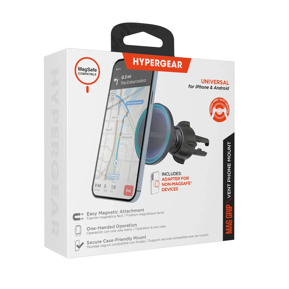 HyperGear MagSafe Vent Mount - Trustymall