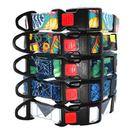 5 Colors Collar Dog Nylon Printed Pet Puppy Dog