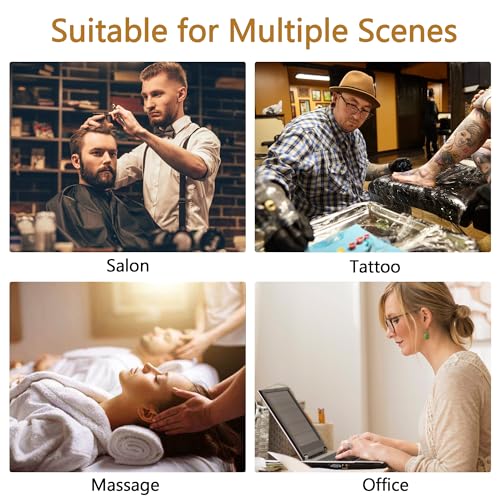 FIRAVOE Saddle Stool, Swivel Saddle Stool with Wheels, Adjustable Rolling Stool 18"-26", Faux Leather Rolling Stool for Salon, Massage, Clinic, Lab, Office (Light Grey, 1PCS (18"-26"))