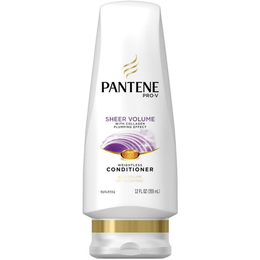 Pantene Pro V Sheer Volume Conditioner, 12 Fl Oz