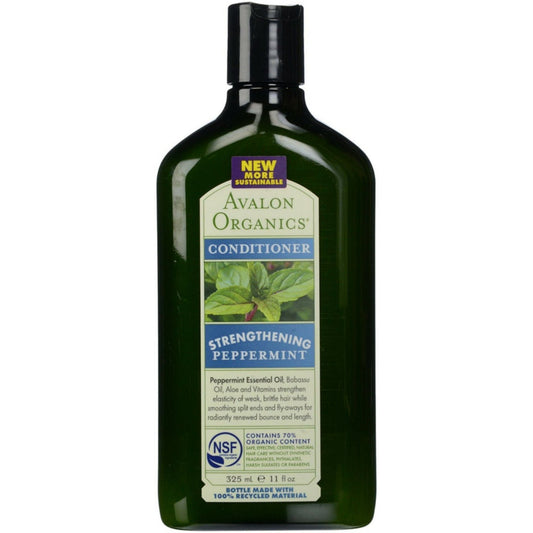 Avalon Organics Strengthening Peppermint Conditioner 325 mL