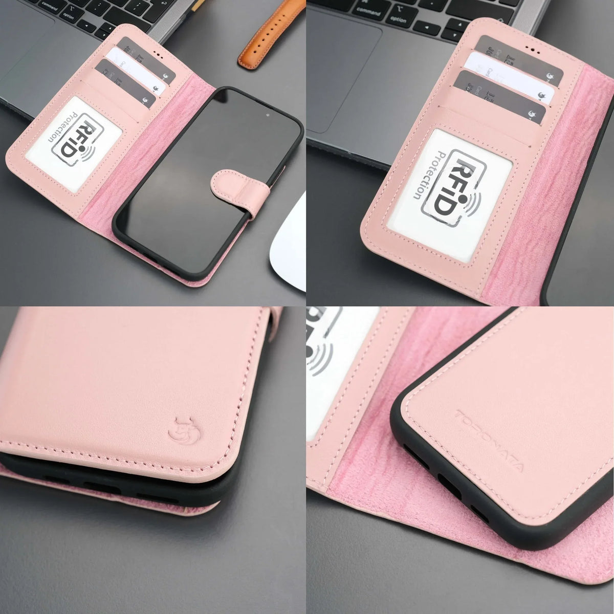 Casper Leather iPhone 14 Wallet Case | MagSafe