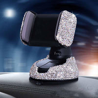 Multifunctional Air Outlet Diamond-encrusted Car Phone Holder - Trustymall
