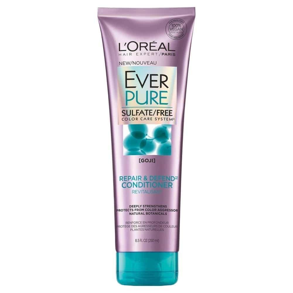 L'Oreal Paris Ever Pure Repair Defend Sulfate Free Conditioner, 8.5 Fl. Oz