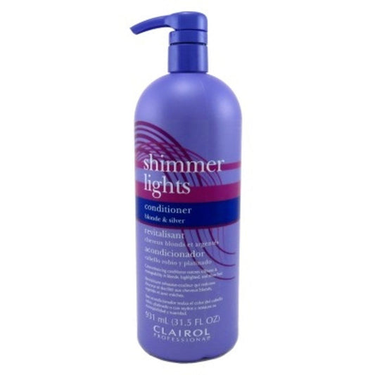 Clairol Shimmer Lights Conditioner Blonde And Silver 31.5 Oz