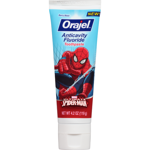 Orajel Anticavity Fluoride Toothpaste Berry Blast