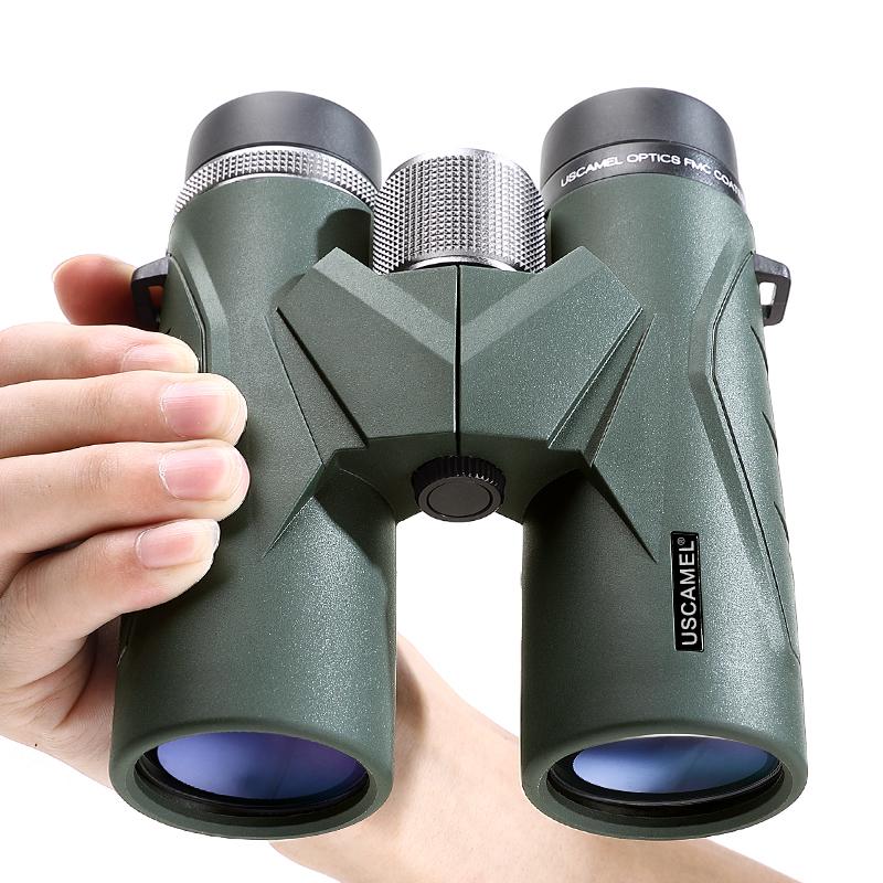 USCAMEL Binoculars 8x42 Waterproof Telescope Professional Hunting Optics Camping Outdoor (Black)