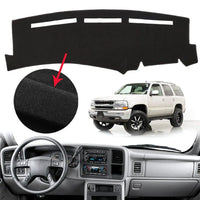 Car Dash Cover Mat Dashboard Pad for Chevy Silverado 1500 2500 Tahoe - Trustymall