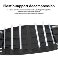Adjustable Lower Back Brace Lumbar Support Waist Belt For Men Women