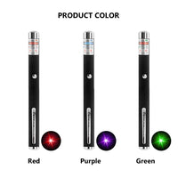 3 Packs 900Mile Laser Pointer Pen Green Blue Red Light Visible Beam - Trustymall