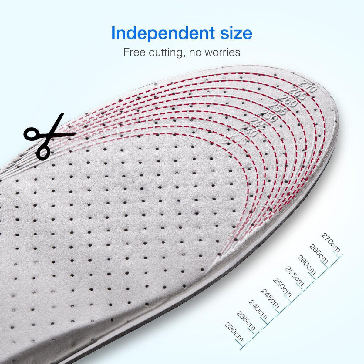 Men Women Invisible Height Increase Insoles Heel Lift Taller Shoe - Trustymall