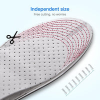 Men Women Invisible Height Increase Insoles Heel Lift Taller Shoe - Trustymall