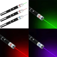 3 Packs 900Mile Laser Pointer Pen Green Blue Red Light Visible Beam - Trustymall