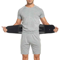 Adjustable Lower Back Brace Lumbar Support Waist Belt For Men Women