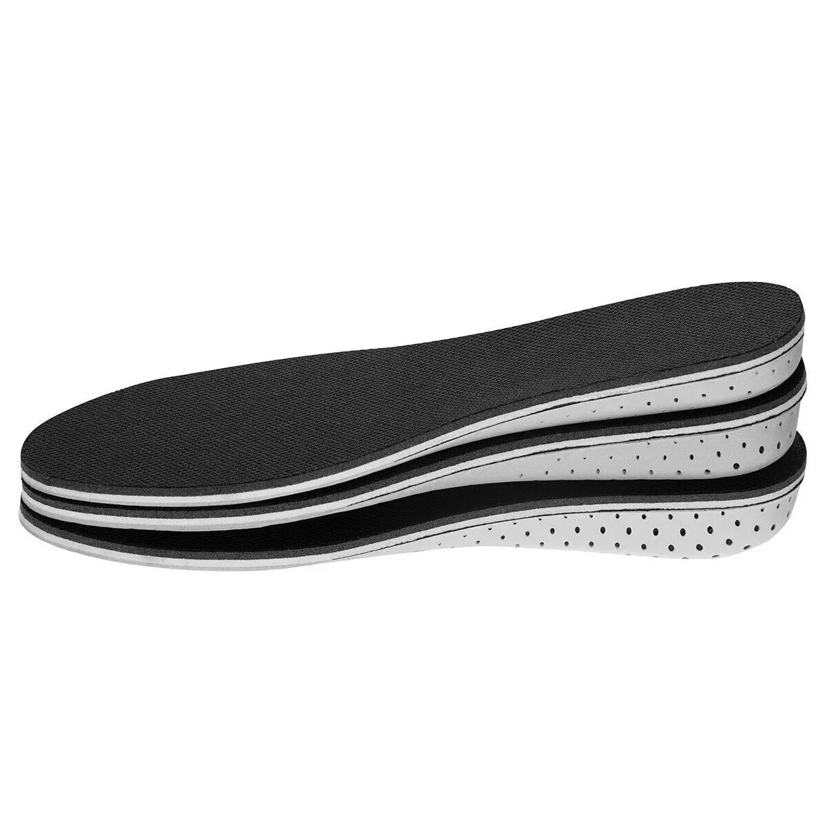 Men Women Invisible Height Increase Insoles Heel Lift Taller Shoe - Trustymall