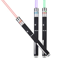 3 Packs 900Mile Laser Pointer Pen Green Blue Red Light Visible Beam - Trustymall