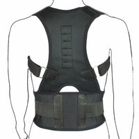 Posture Corrector Support Magnetic Back Shoulder Brace Belt Band For - Trustymall