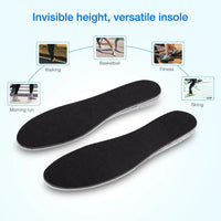 Men Women Invisible Height Increase Insoles Heel Lift Taller Shoe - Trustymall