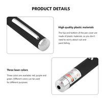 3 Packs 900Mile Laser Pointer Pen Green Blue Red Light Visible Beam - Trustymall