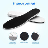 Men Women Invisible Height Increase Insoles Heel Lift Taller Shoe - Trustymall