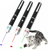 3 Packs 900Mile Laser Pointer Pen Green Blue Red Light Visible Beam - Trustymall