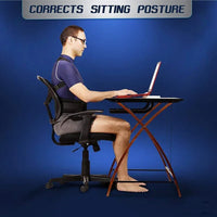 Posture Corrector Support Magnetic Back Shoulder Brace Belt Band For - Trustymall