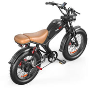 eMoto C93™ – 20" Retro-Style Electric Bike 1000W | 48V 20Ah Battery - Trustymall