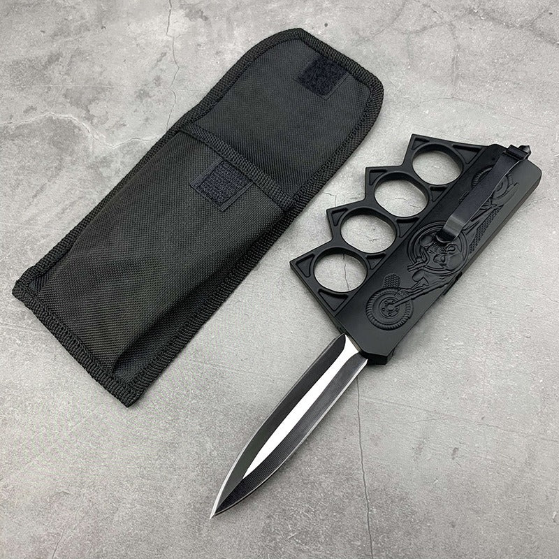 Outdoor Knife Glove Knife Stainless Steel Knife Field Survival Knife Portable Pocket Knife Defense Knife Fruit Knife