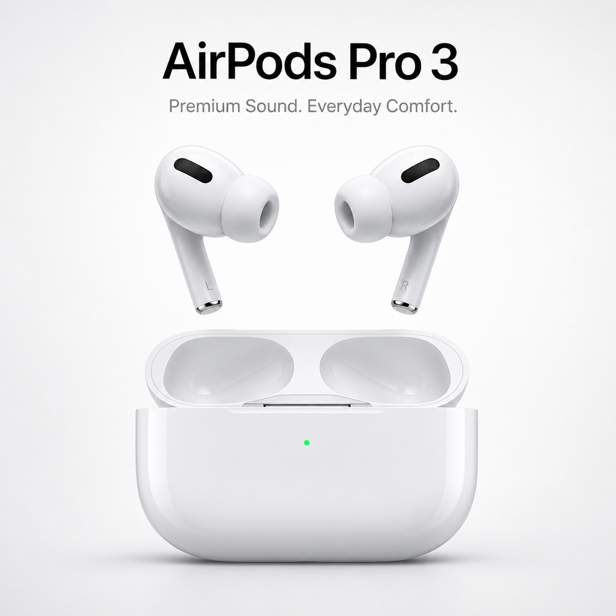 AirPods Pro 3 – Wireless Earbuds with Active Noise Cancellation