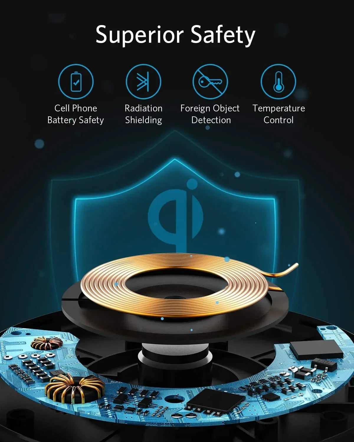 Anker 313 Wireless Charger (Pad) - Trustymall