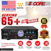 5Core Dual Channel Amplifier Car Audio System 300W Audio Reciver Car - Trustymall