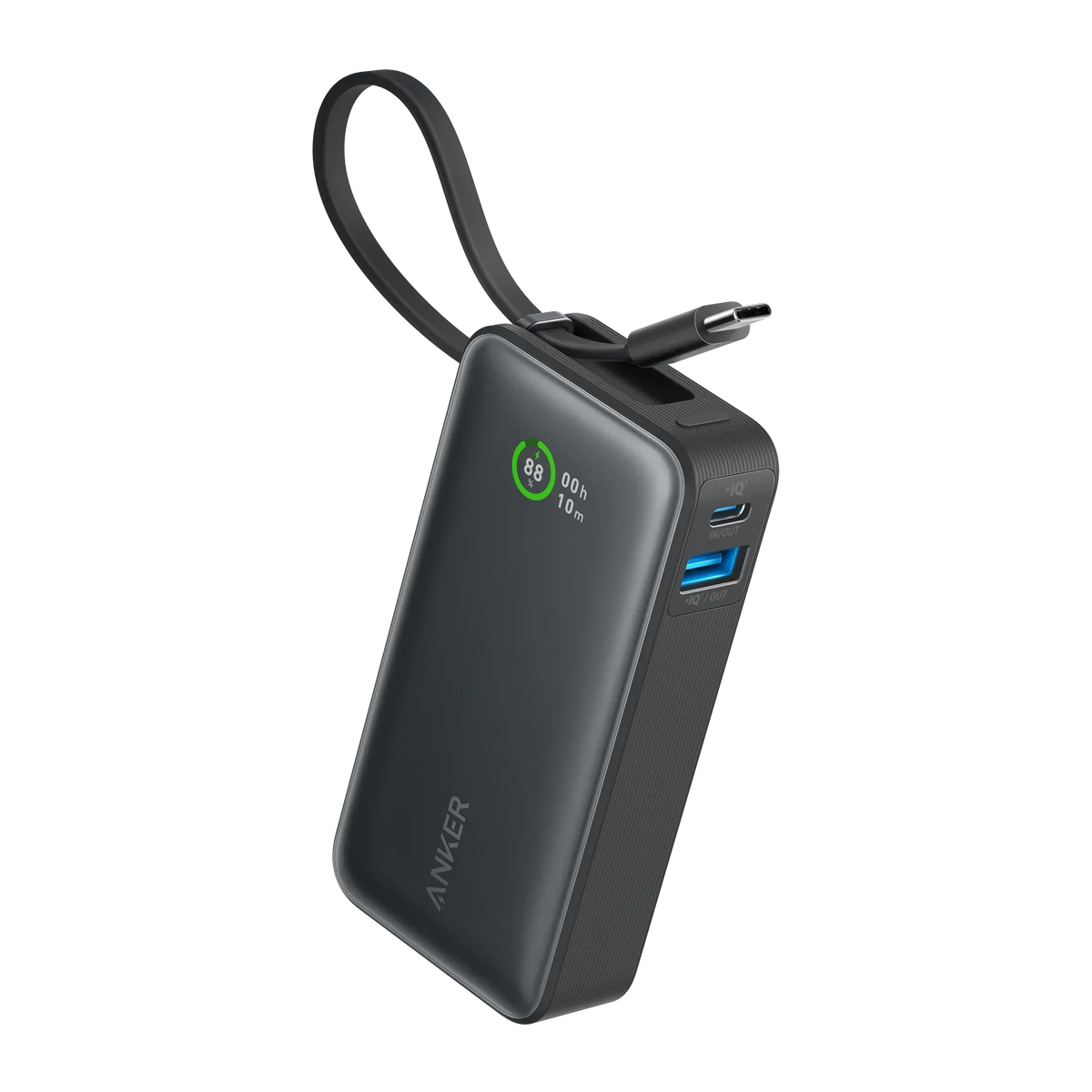Anker Nano Power Bank (30W, Built-In USB-C Cable) - Trustymall