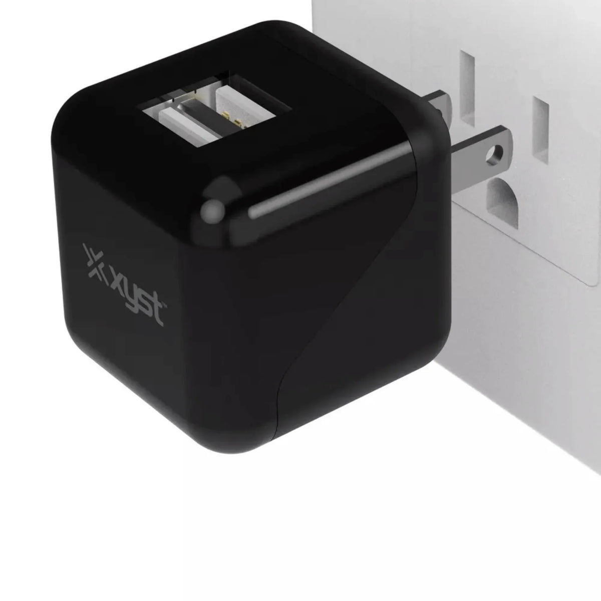 Xyst 2.4-Amp Dual USB Foldable Wall Charger - Trustymall