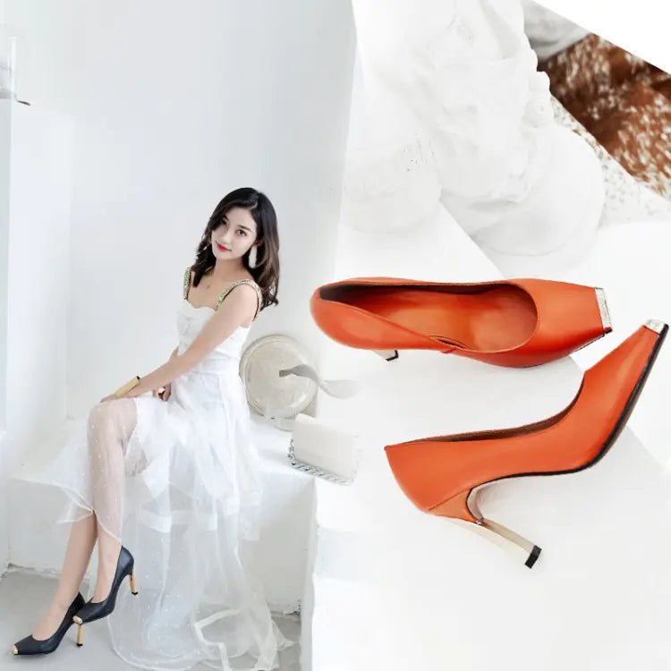 Fresh Style Women's Chunky Heels