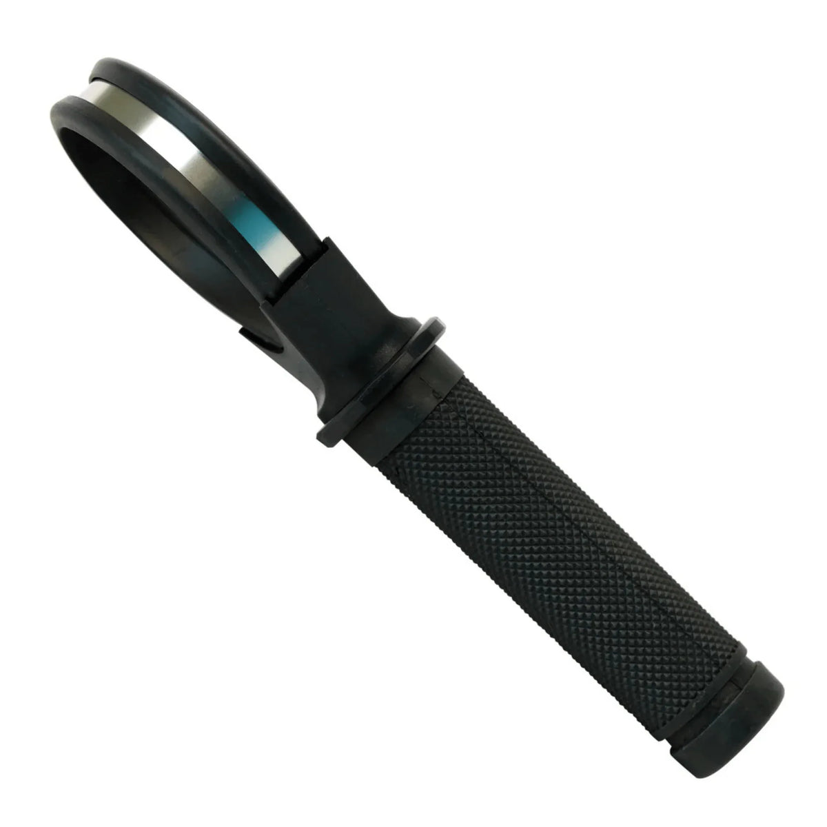 DFX Gyro Converter accessory attached to ergonomic handle for improved grip and control.