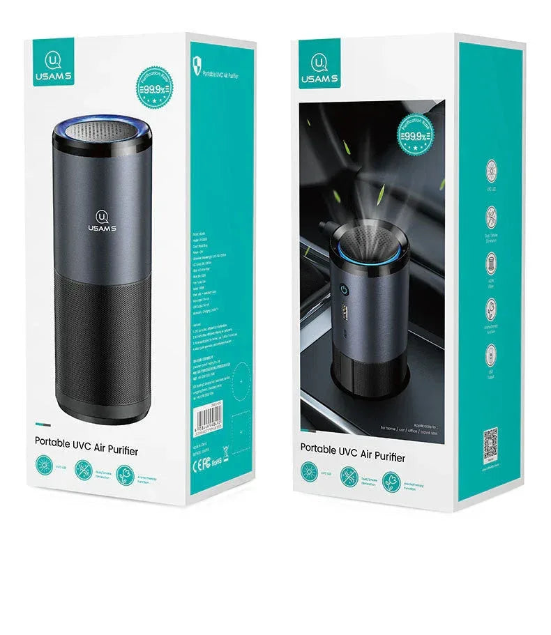 Car Air Purifier Ionizer Negative Ion Car Air Freshener - Trustymall