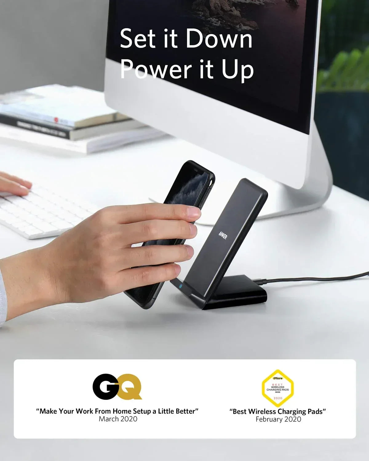 Anker 313 Wireless Charger (Stand) - Trustymall