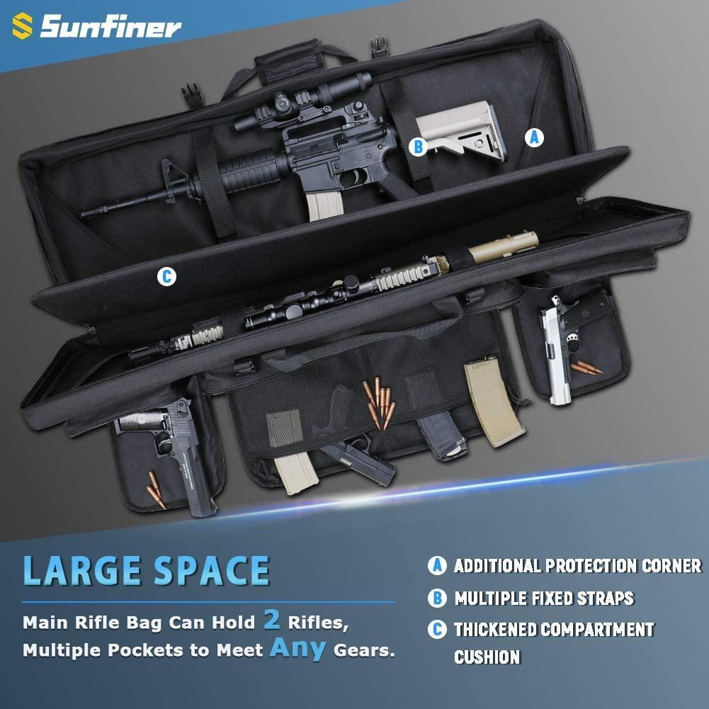 Sunfiner Urban Series Double Soft Rifle Case 43‘’ & Multi-Function Gun - Trustymall
