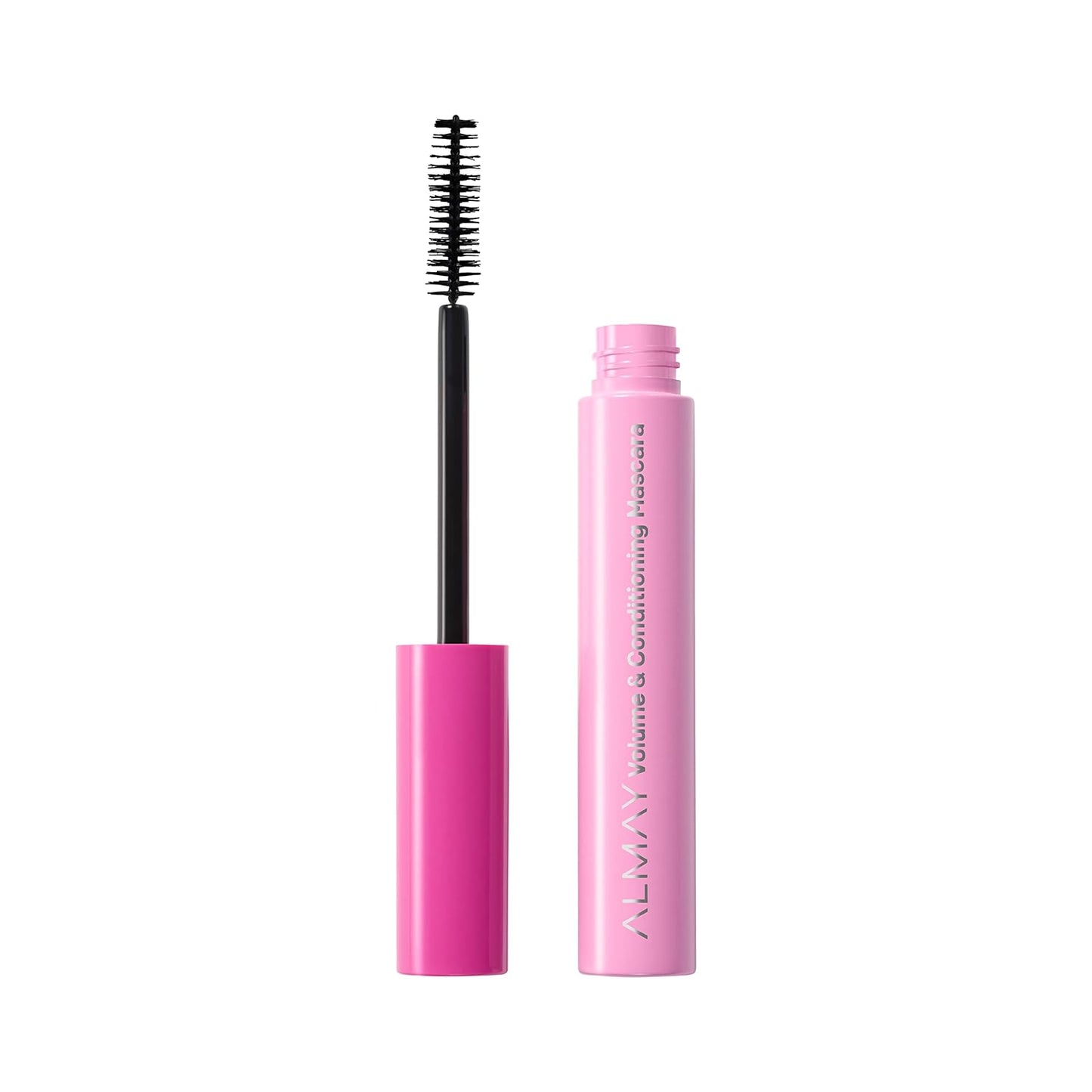2-PACK Almay Volume & Conditioning Mascara, Hydrating All Day Wear, 10 Blackest Black, 0.27 fl oz.