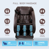 Massage Chairs  Full Body Massage Recliner With Foot Roller,Airbag