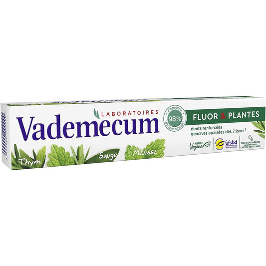 Vademecum Blancheur & Plantes Toothpaste 75 Ml