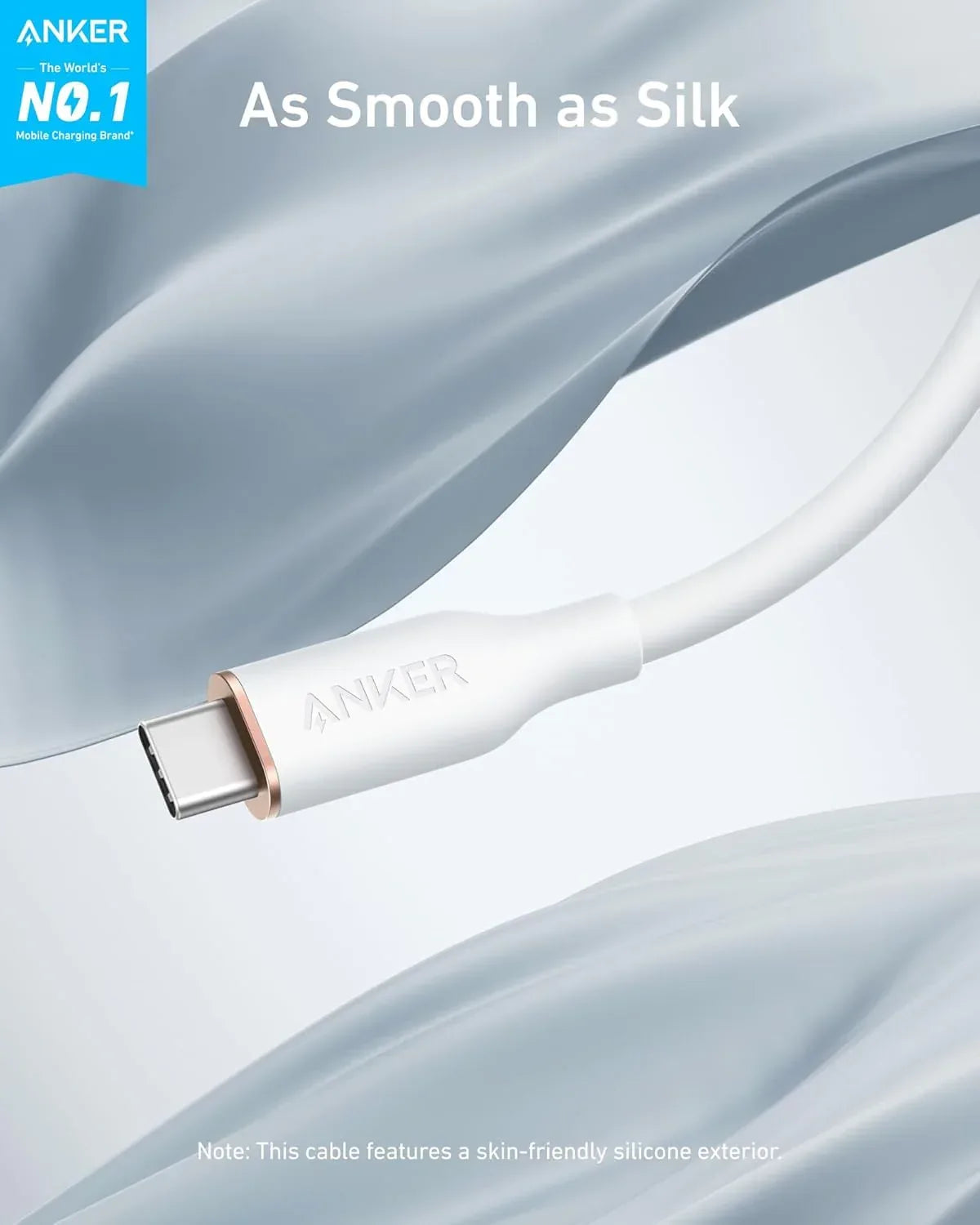 Anker <b>643</b> USB-C to USB-C Cable (Flow, Silicone) - Trustymall