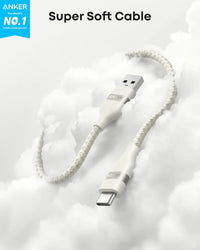 Anker USB-A to USB-C Cable (3 ft/6 ft, Upcycled-Braided) - Trustymall