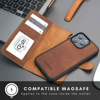 Casper iPhone 16 Pro Wallet Case Leather MagSafe