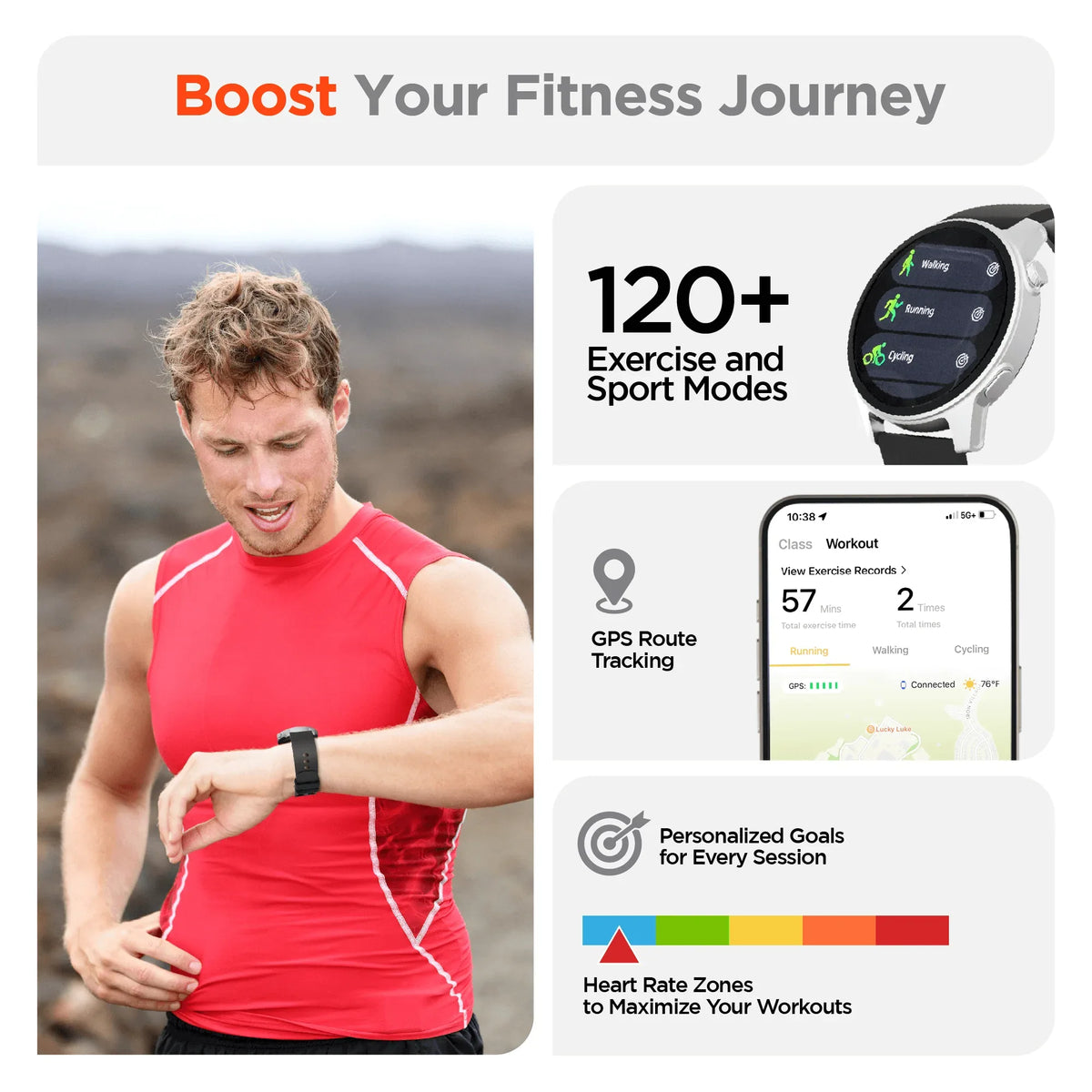 Smartwatch connectivity illustration with smartphone, showing app integration for notifications and fitness.