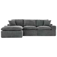 Cloud Sectional Sofa 107.9' Upholstered Sofa Couch with Double-layer