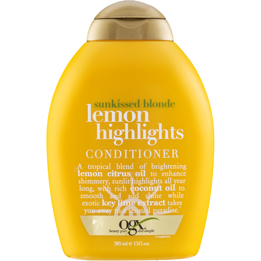 OGX Sunkissed Blonde Lemon Highlights Conditioner Women 385 Ml