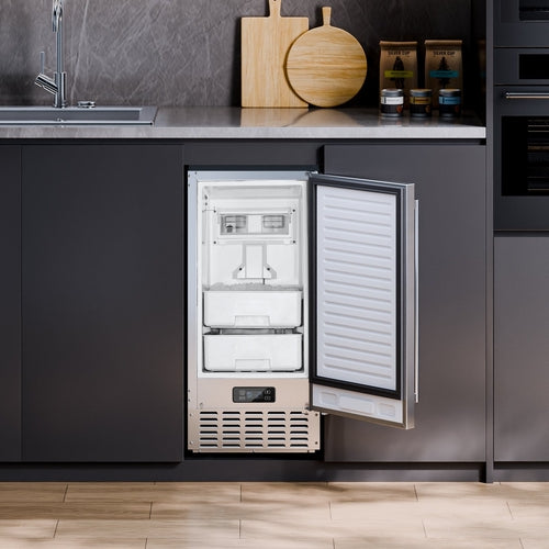 Undercounter Ice Maker 66 Lbs/Day Built-in Ice Maker Machine W/